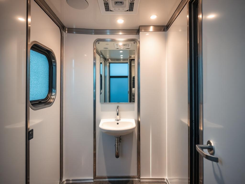 Luxury Restroom Trailers in Clio, MI